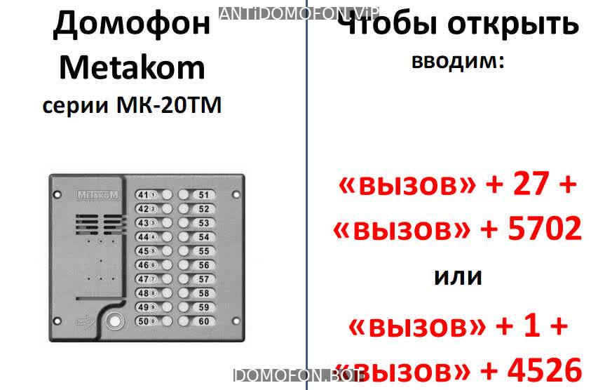 Открыть подъезд кодом Оренбург